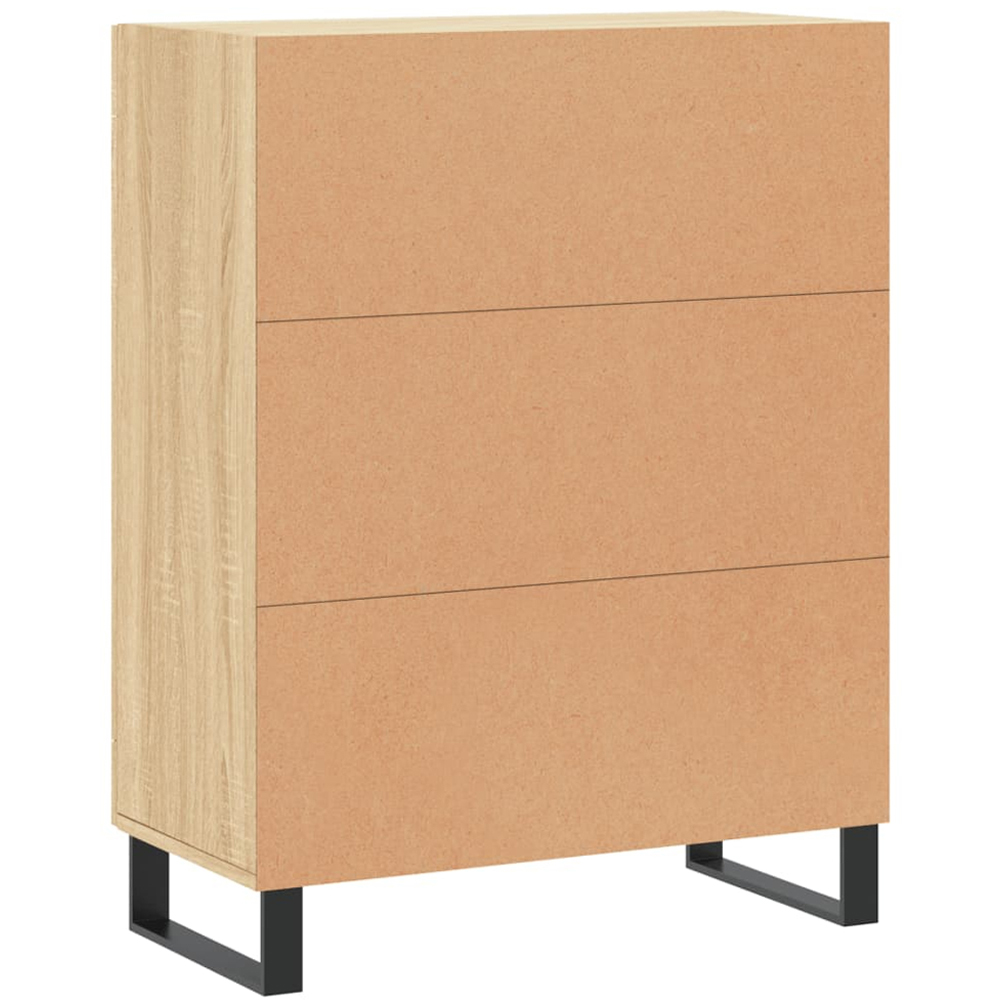 vidaXL 2 Door Sonoma Oak Sideboard Image 8
