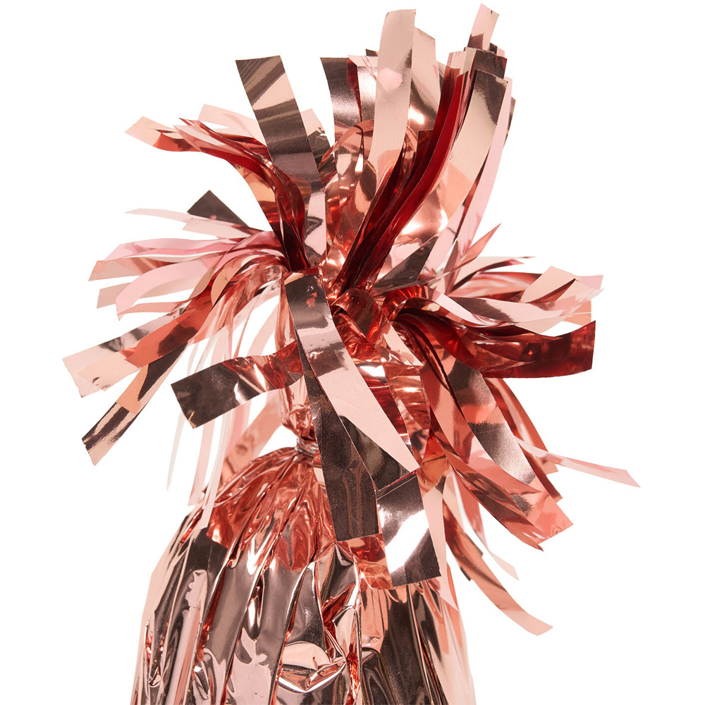 Iridescent and Rose Gold Balloon Weight Image 3