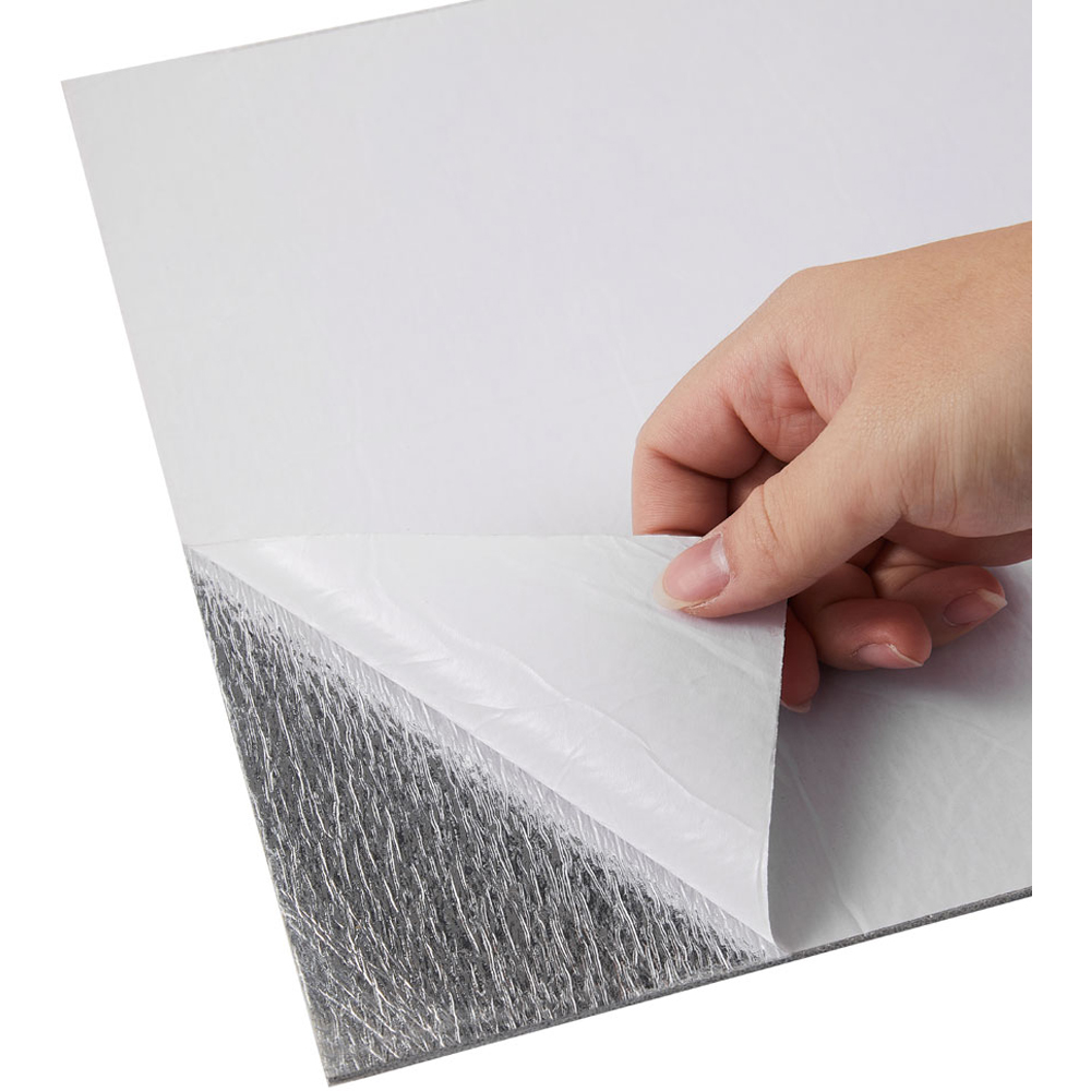 Living and Home Marble Patterned Calacatta White PVC Self Adhesive Wall Sticker 10 Pack Image 8