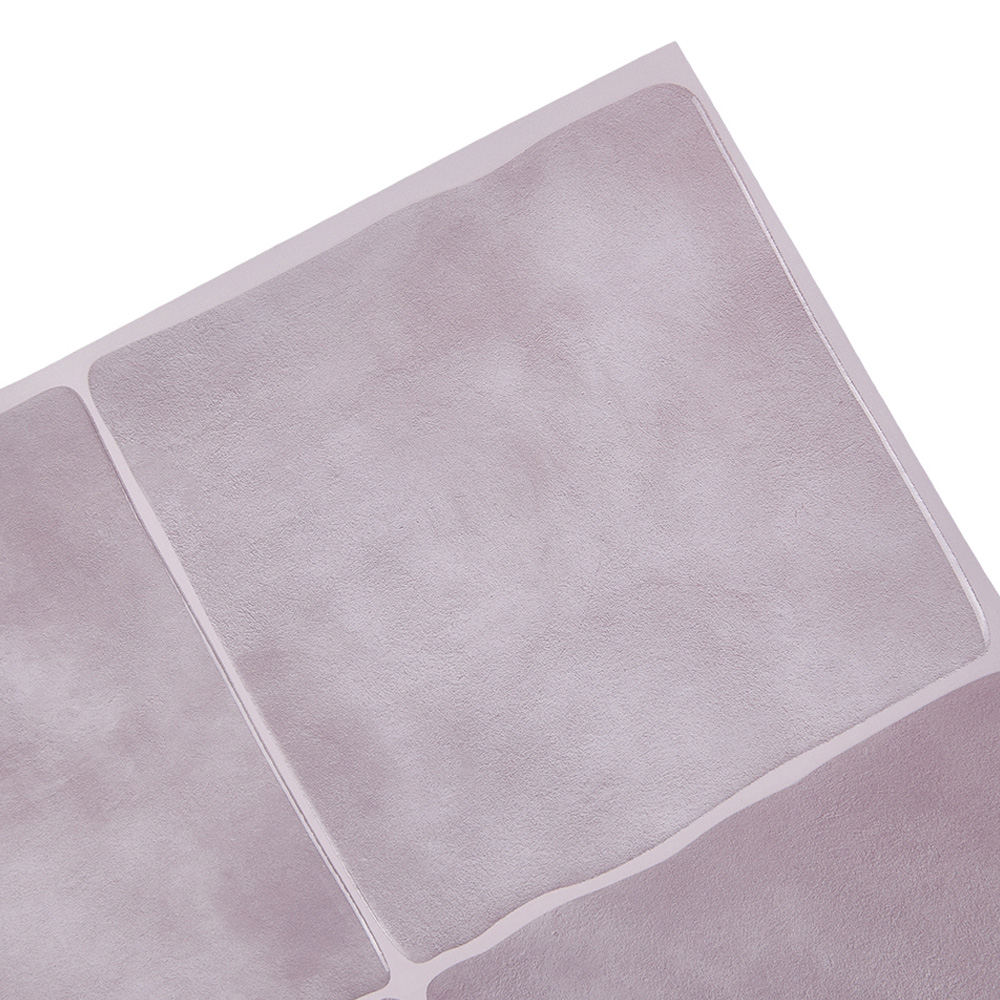 Living and Home Light Purple Square Self Adhesive Wall Sticker 10 Pack Image 4