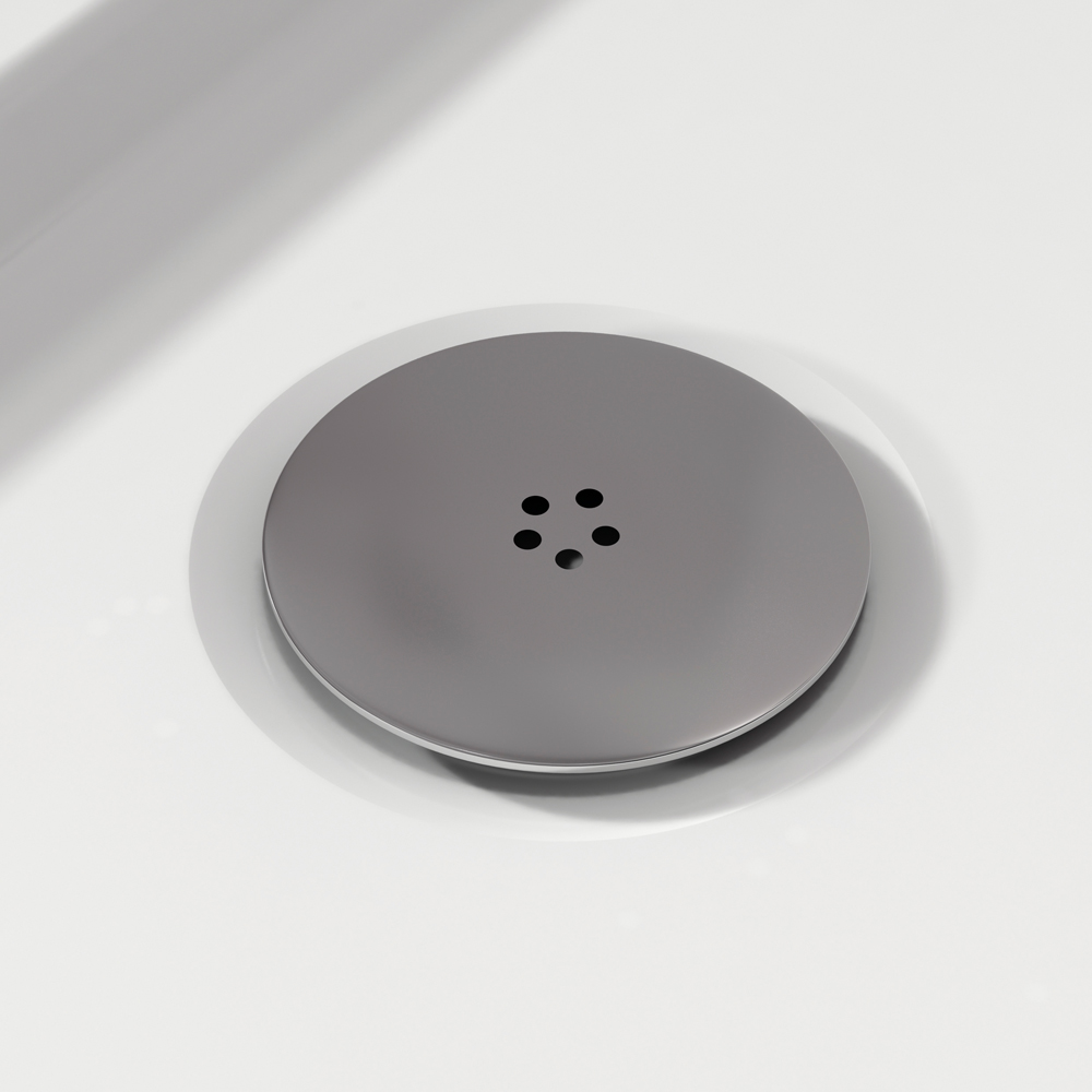 nuie Chrome Fast Flow Shower Waste Image 2