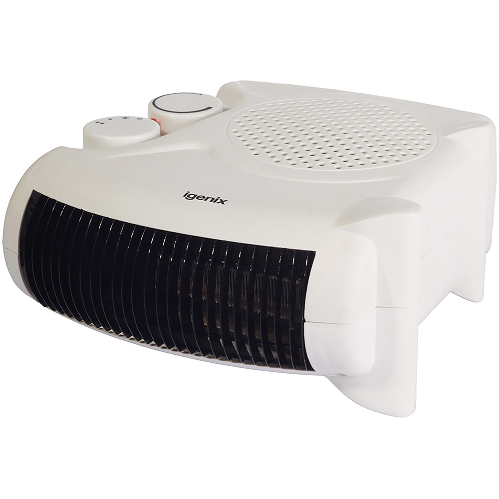 Igenix White Upright Flat Fan Heater 2000W Image 9