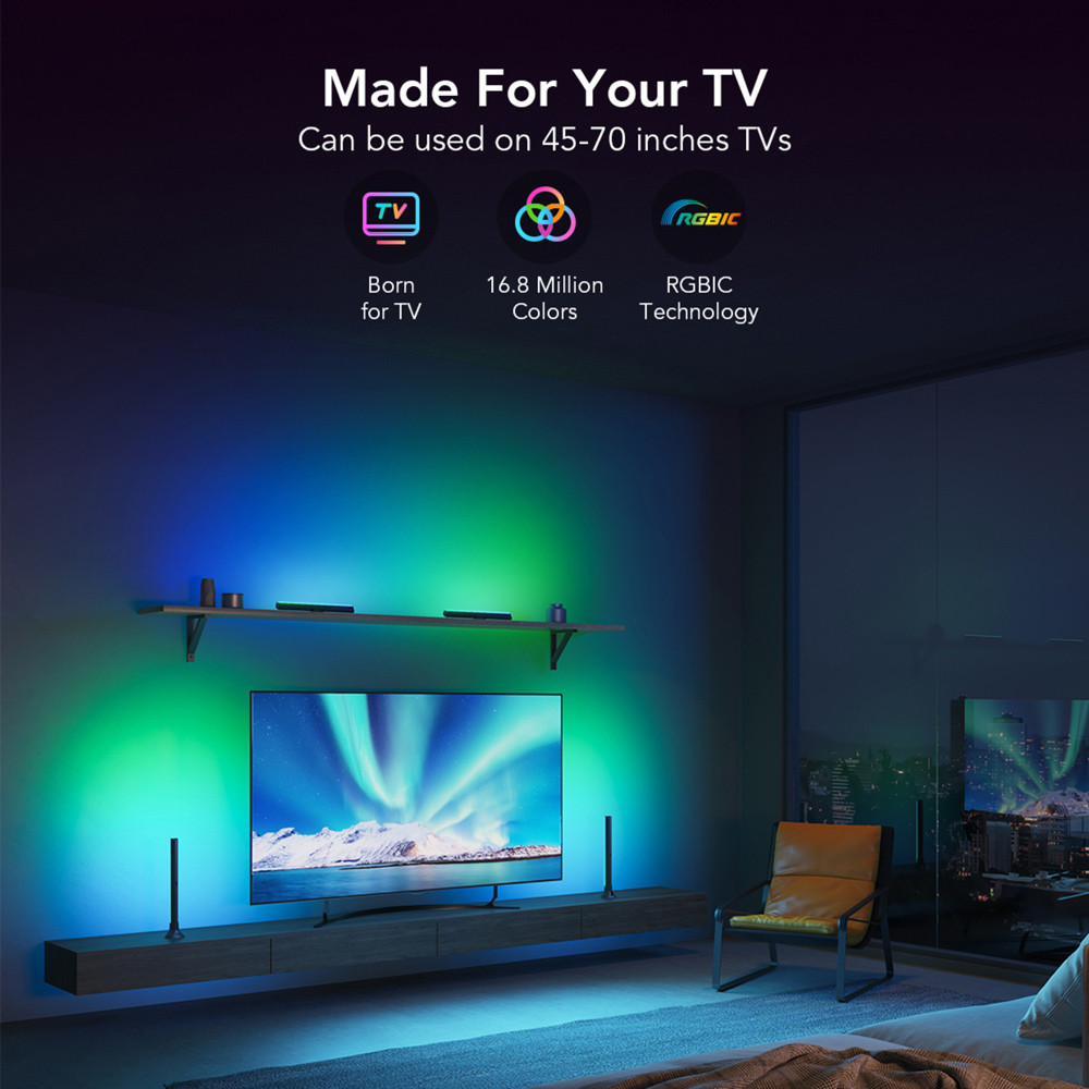 Govee RGBIC TV Light Bar Image 7
