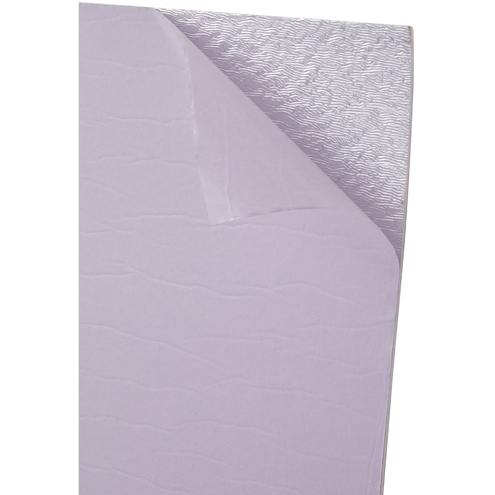 Living and Home 10 Piece White Broken Veins Marble Peel and Stick Wall Sticker Image 3