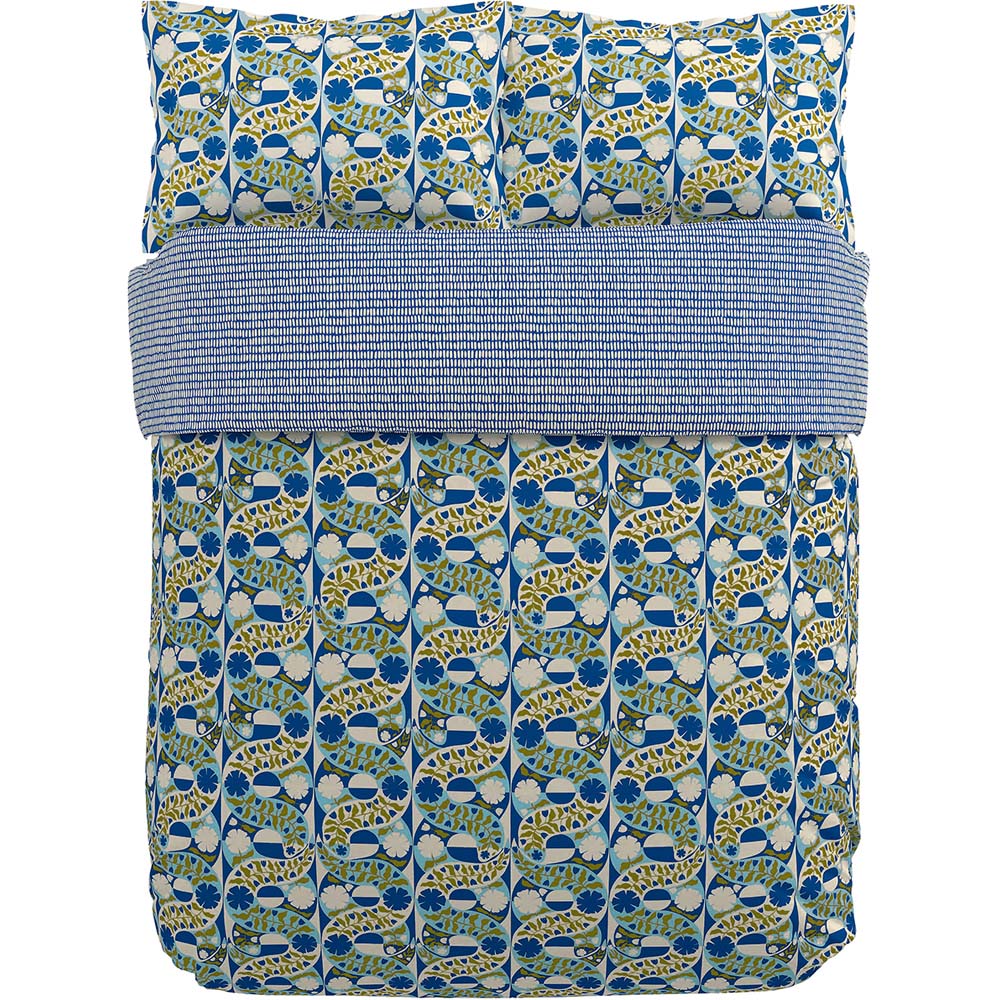 Scion Twist and Turn King Size Indigo Duvet Set Image 2