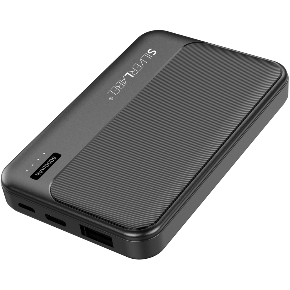 SilverLabel E71022250 Black Power Bank 5000mAh Image 2
