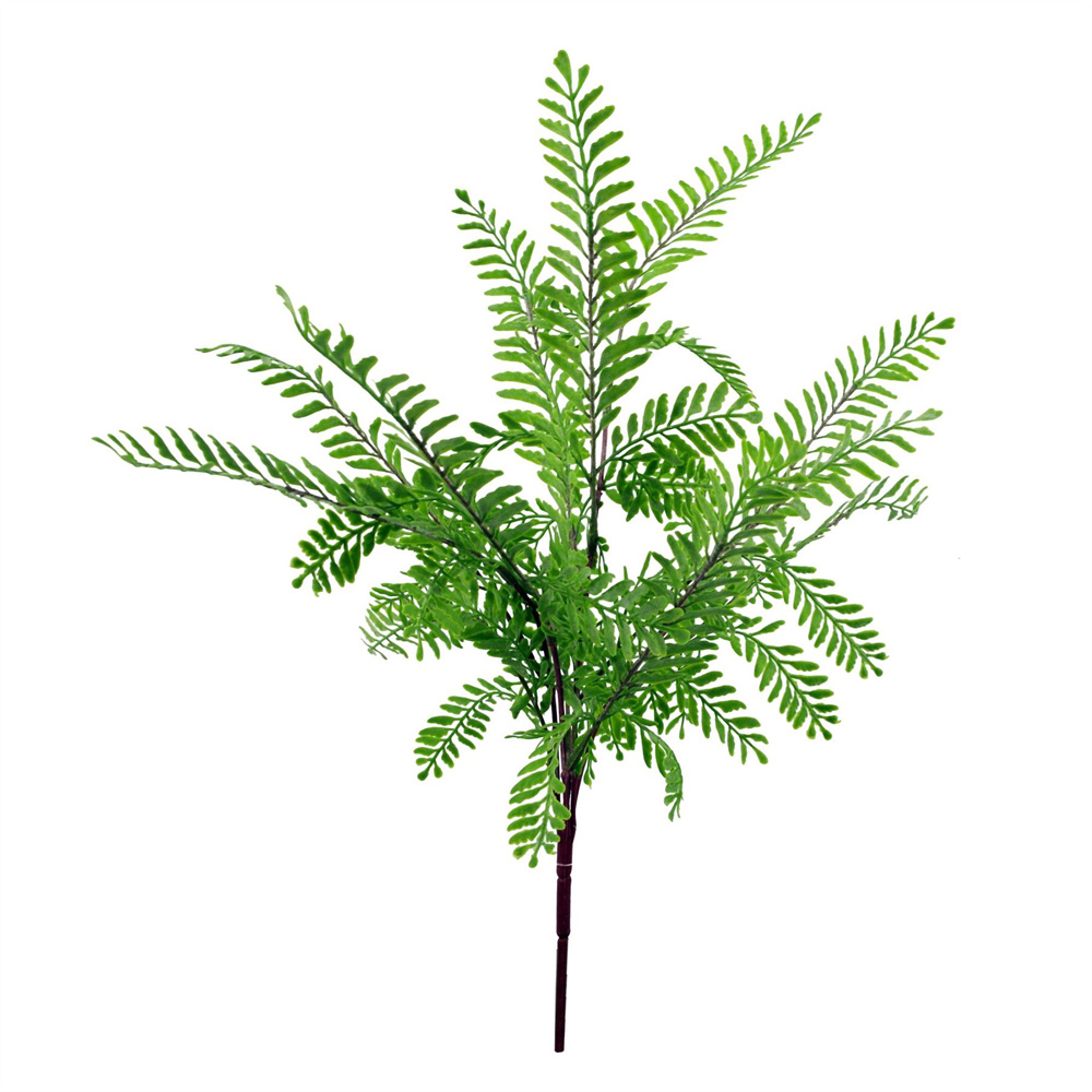 Leaf Light Green Himilayan Maidenhair Fern Bush Artificial Plant 55cm 6 Pack Image 5