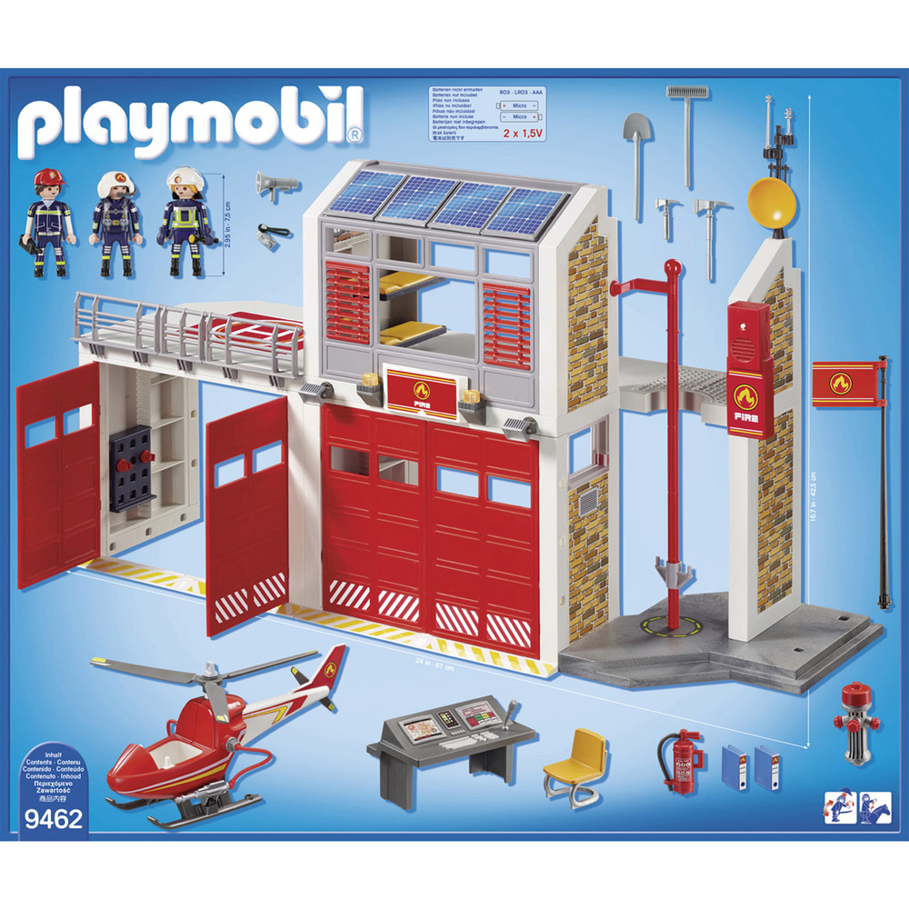 Playmobil City Action Fire Station Playset Image 9