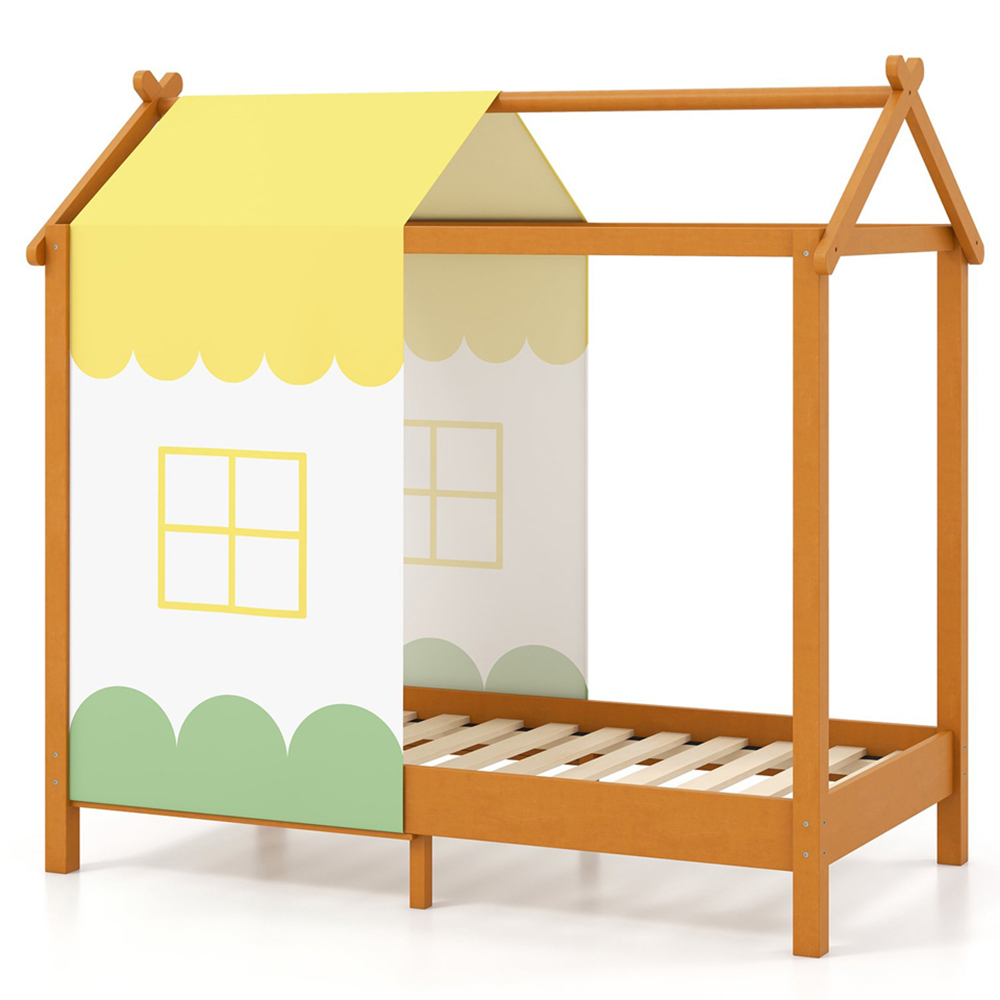 Costway Kids House Bed Image 3