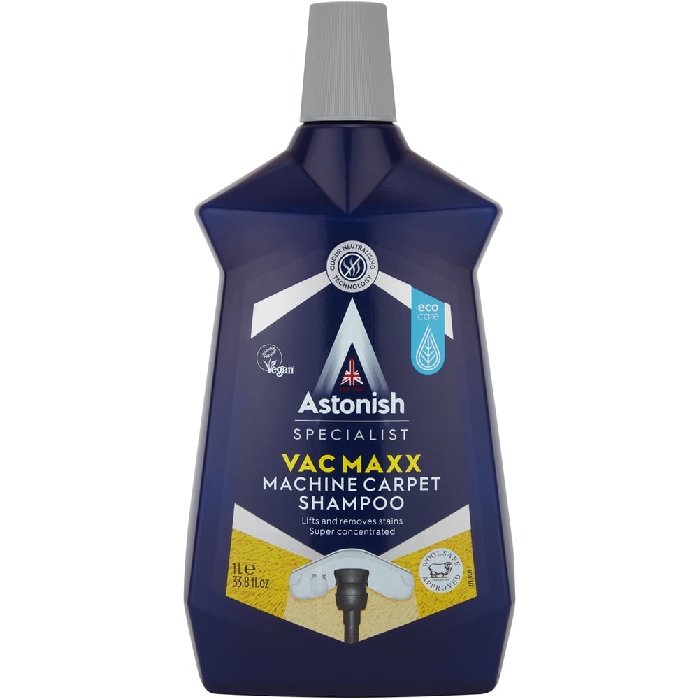 Astonish Specialist Vac Maxx Machine Carpet Concentrated Shampoo 1L Image