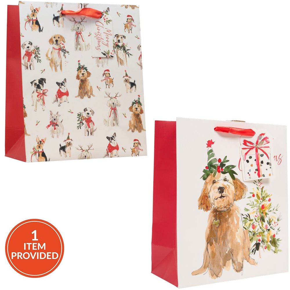 Festive Dog Gift Bag Image 1