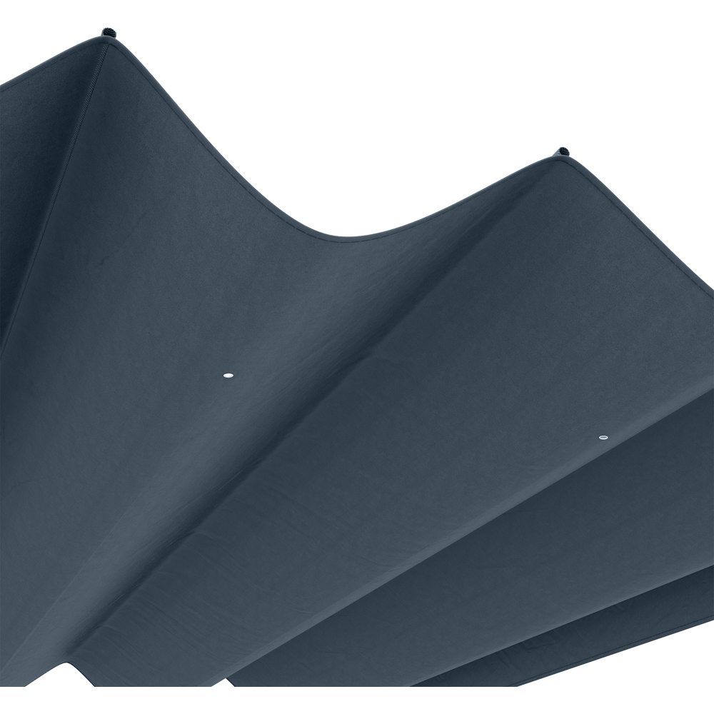 Outsunny 3 x 2.15m Dark Grey Retractable Sun Shade Pergola Roof Image 3