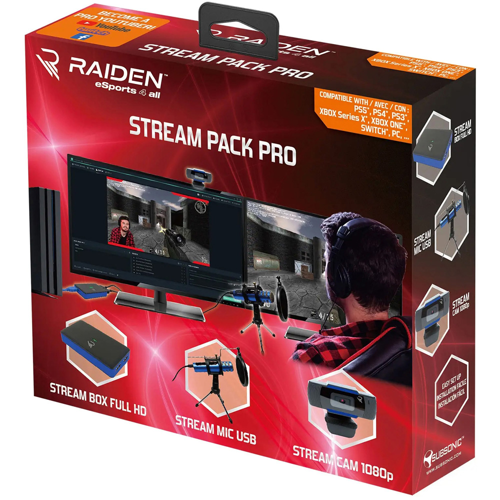 Subsonic Raiden Multi Platform Pro Streaming Pack Image 2