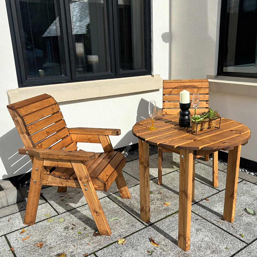 Charles Taylor Thatcham 2 Seater Garden Dining Set Image 4