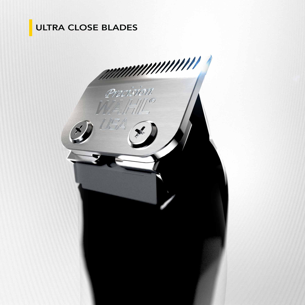 Wahl Close Cut Mains Powered Hair Clipper with Close Attachment Combs Image 8