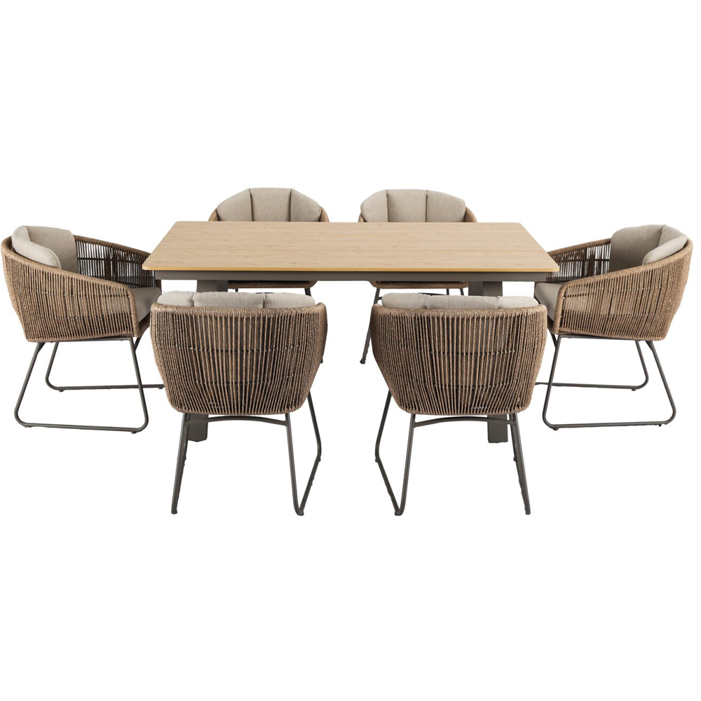 Manhattan Dining Set Beige Image 4