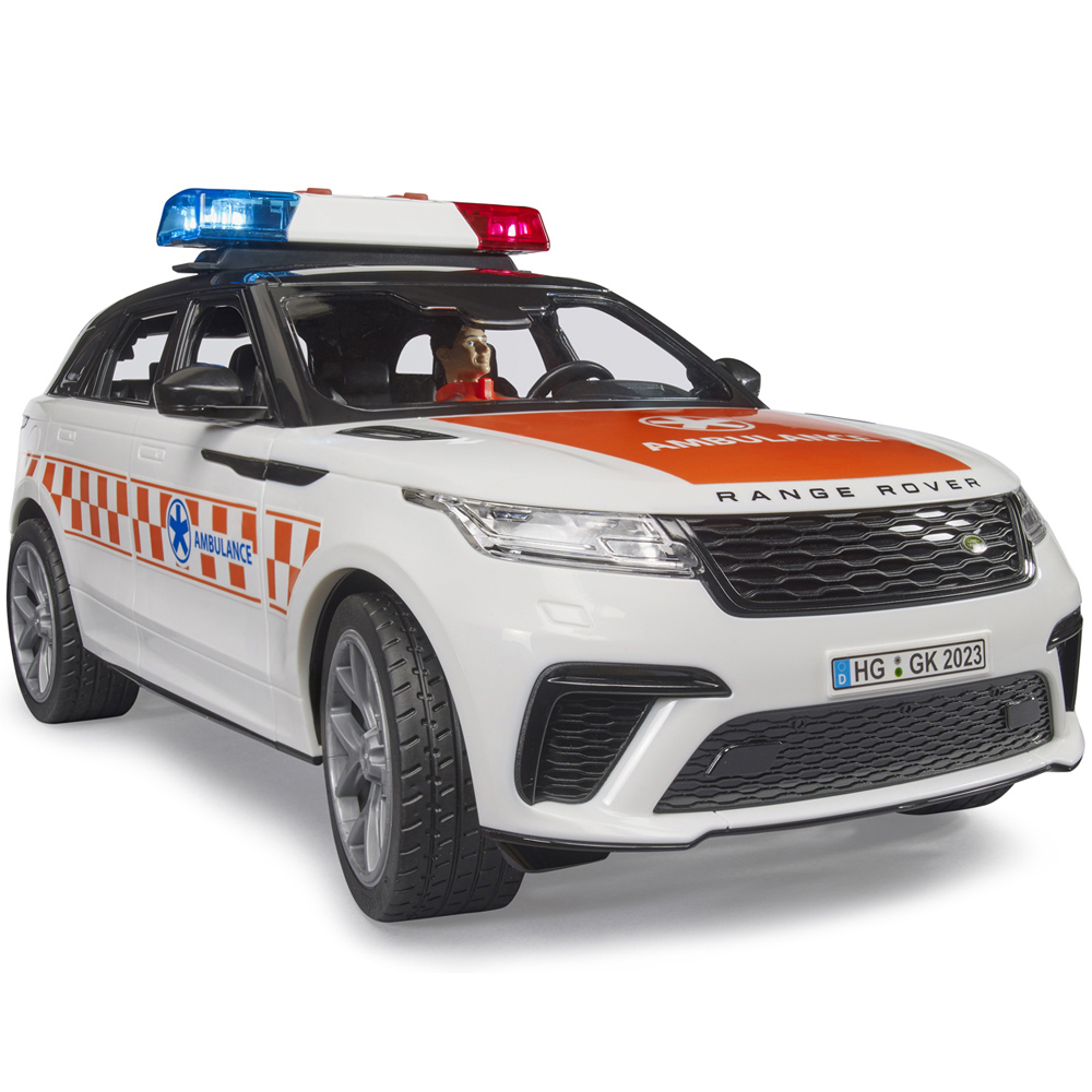 Bruder Range Rover Velar Emergency Vehicle with Driver Figure Image 8