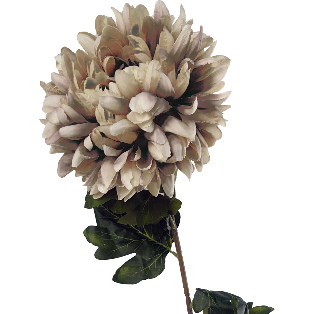 Leaf Reflex Chrysanthemum Mushroom Artificial Flower 2ft 6 Pack Image 5