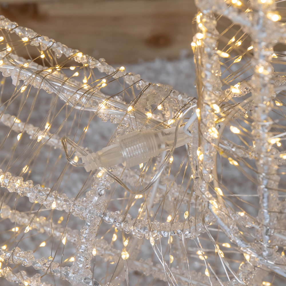 Samuel Alexander 1040 Warm White LED Acrylic Reindeer Outdoor Christmas Decoration 3ft Image 9