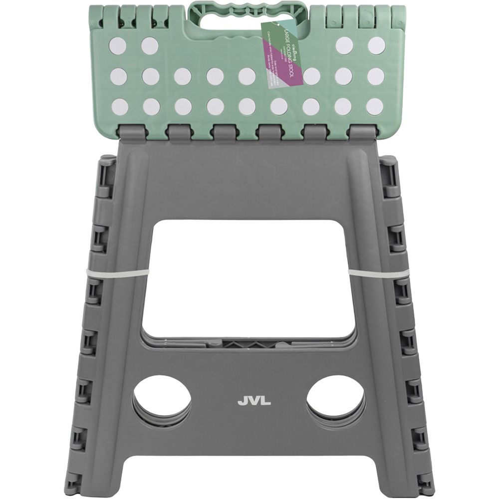 JVL Cleaning Large Grey Folding Step Stool Image 5