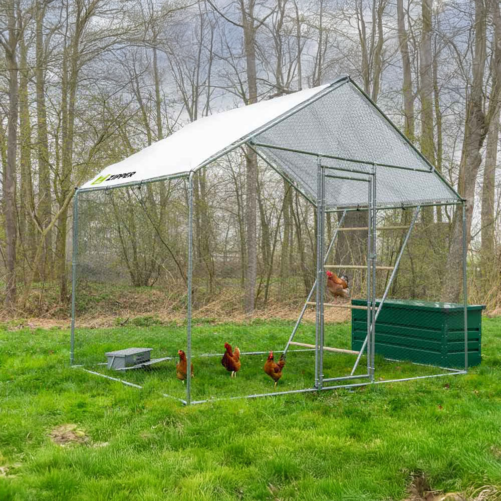 Zipper ZI-CR322 Chicken Run and Pet Enclosure 2.5 x 2 x 3m Image 2