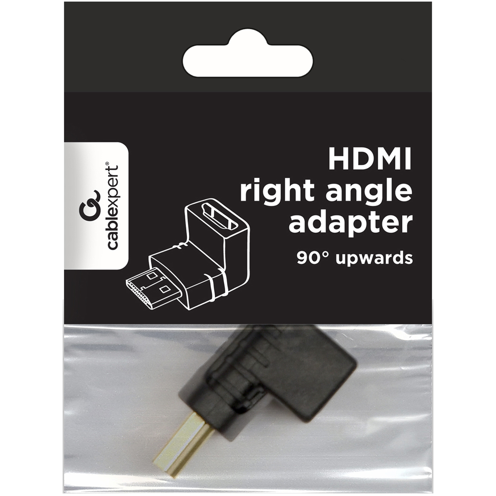 Cablexpert Right Angle Female to Male HDMI Adapter Image 2