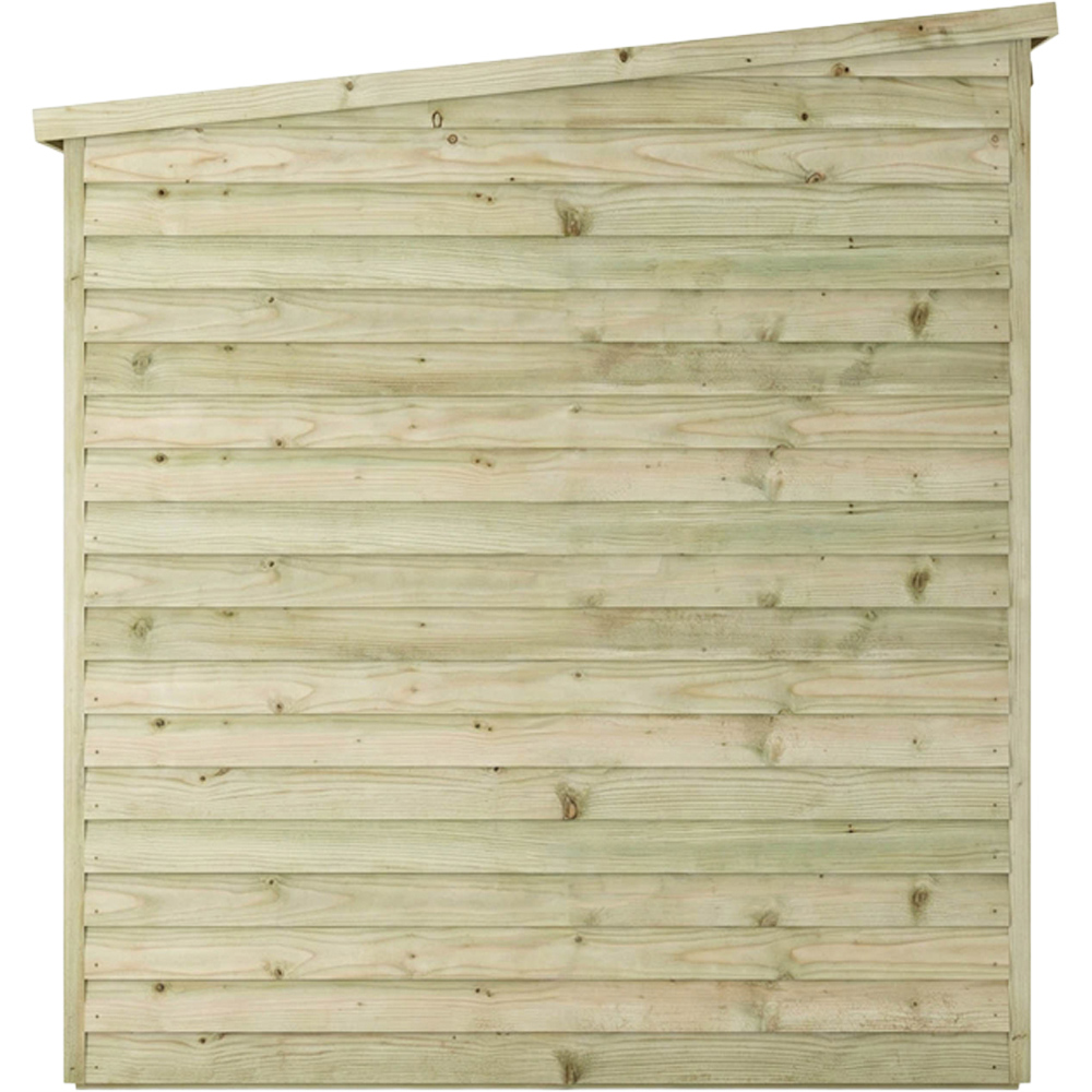 Mercia 8 x 6ft Overlap Pent Shed Image 5
