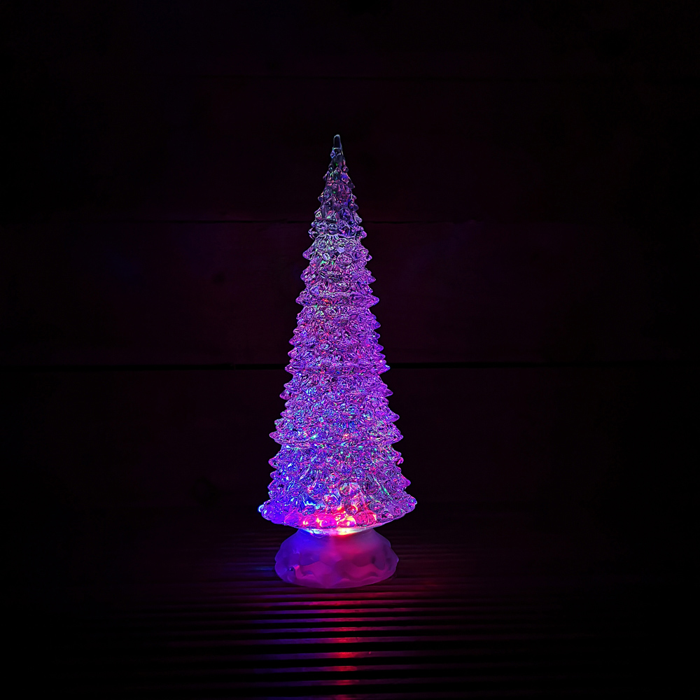 Samuel Alexander Multicolour Water Spinner Christmas Tree with Timer 30cm Image 5