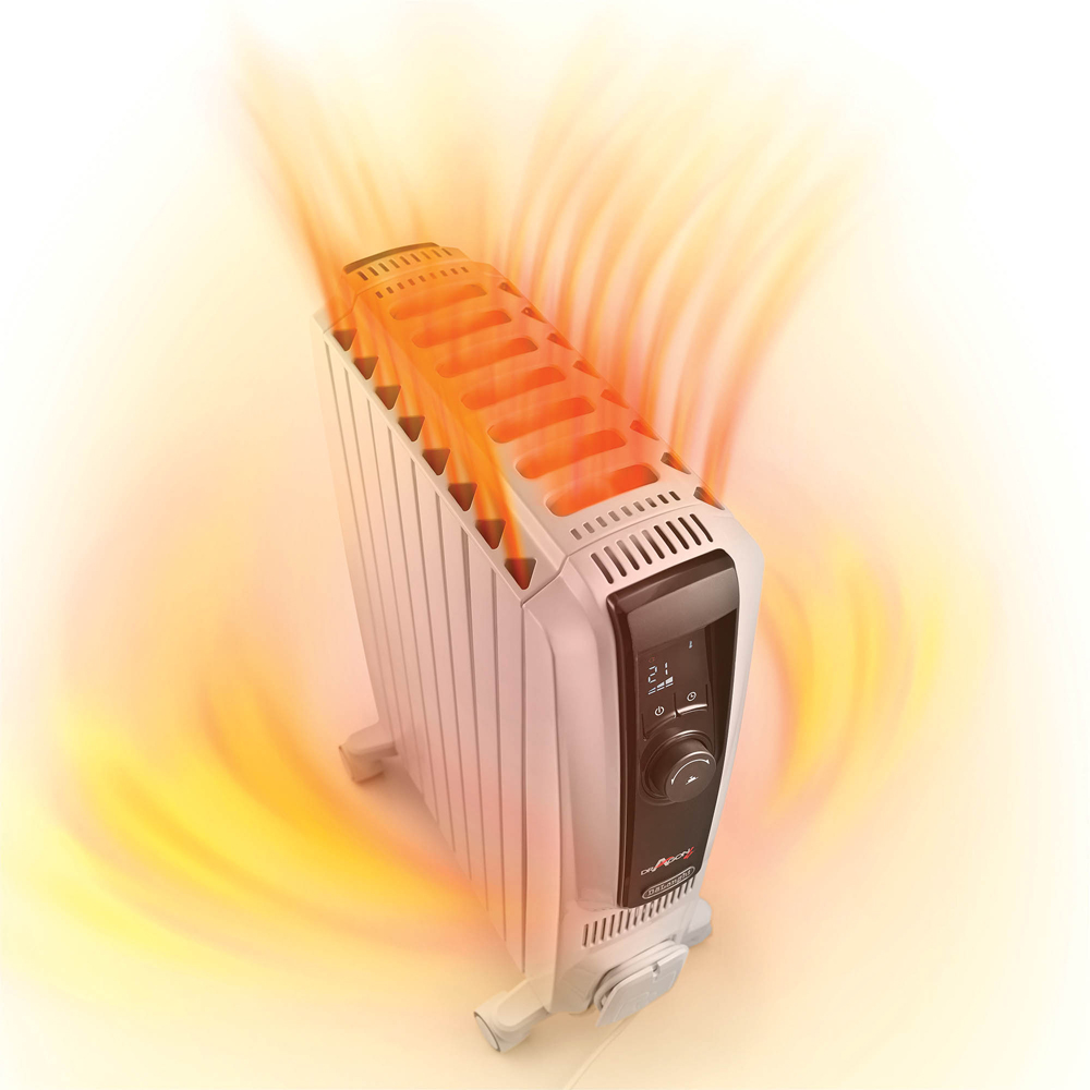 De'Longhi Dragon 4 Digital Oil Filled Digital Radiator 2.5KW Image 6