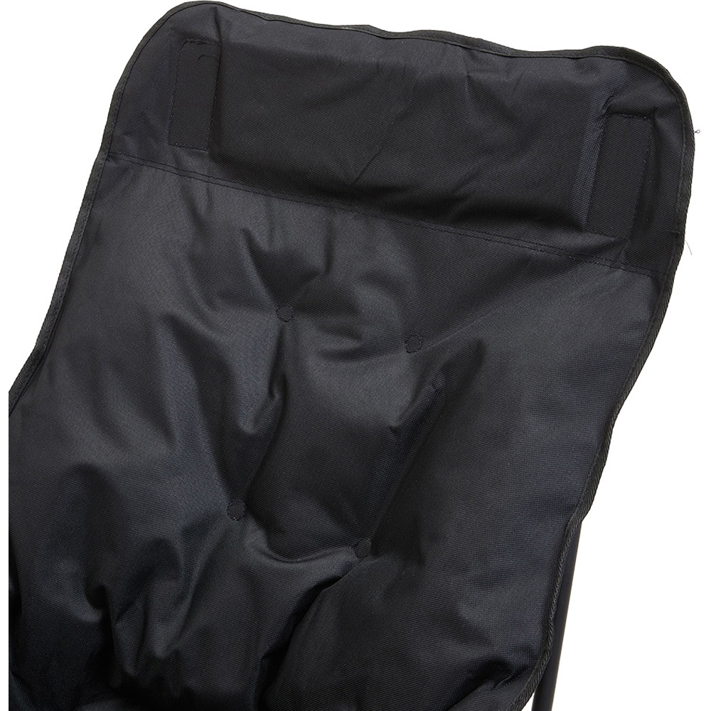 Living and Home Black Oxford Cloth Folding Camping Chair Image 2