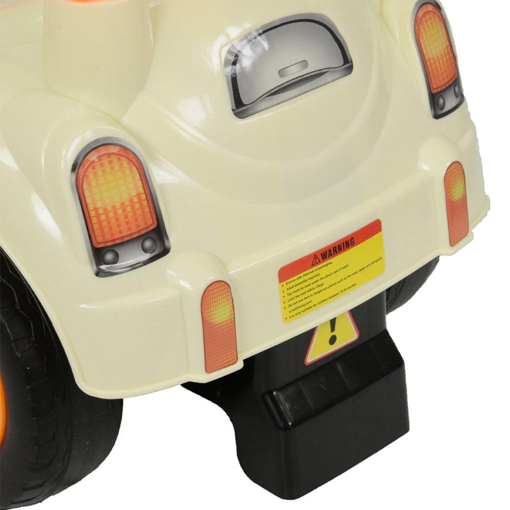 MoVe Toddler Cream Ride On Push Car Image 6
