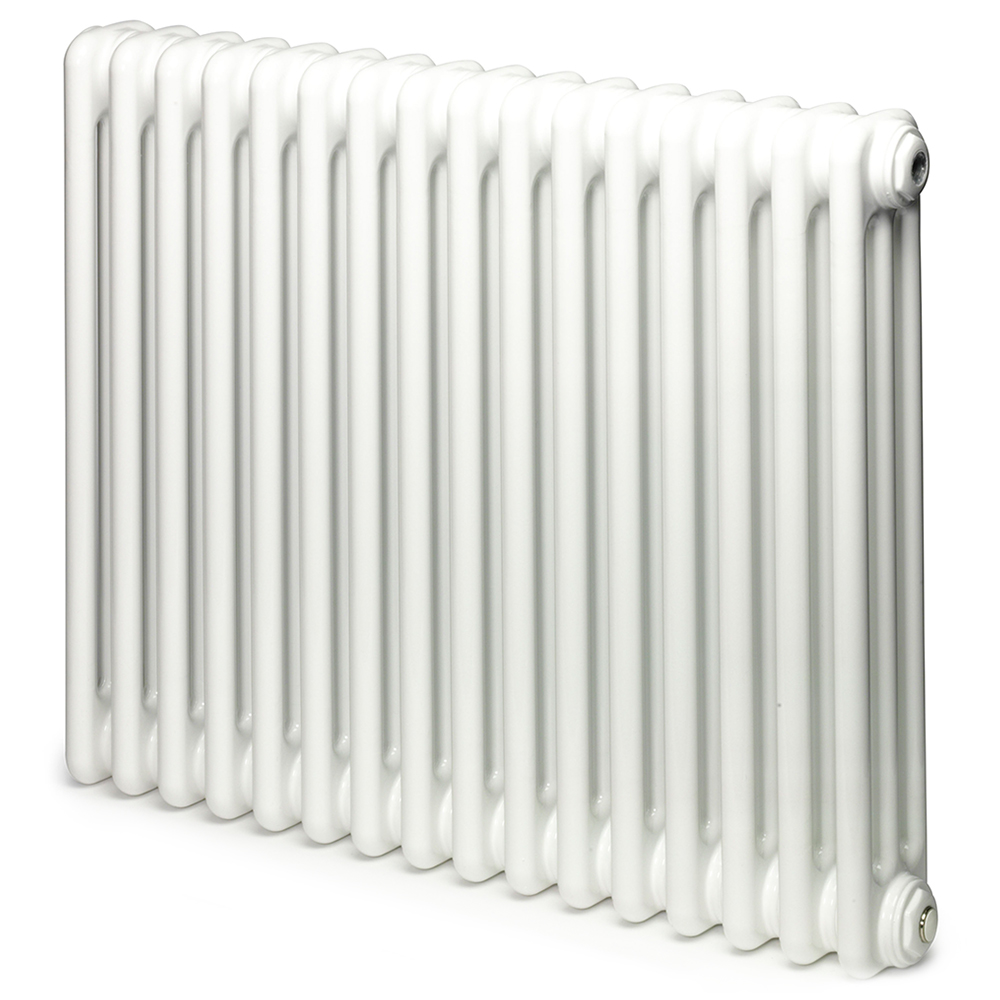 Towelrads Windsor 5192 BTU 3 Column Horizontal White Designer Radiator 600 x 1180mm 1523W Image 1