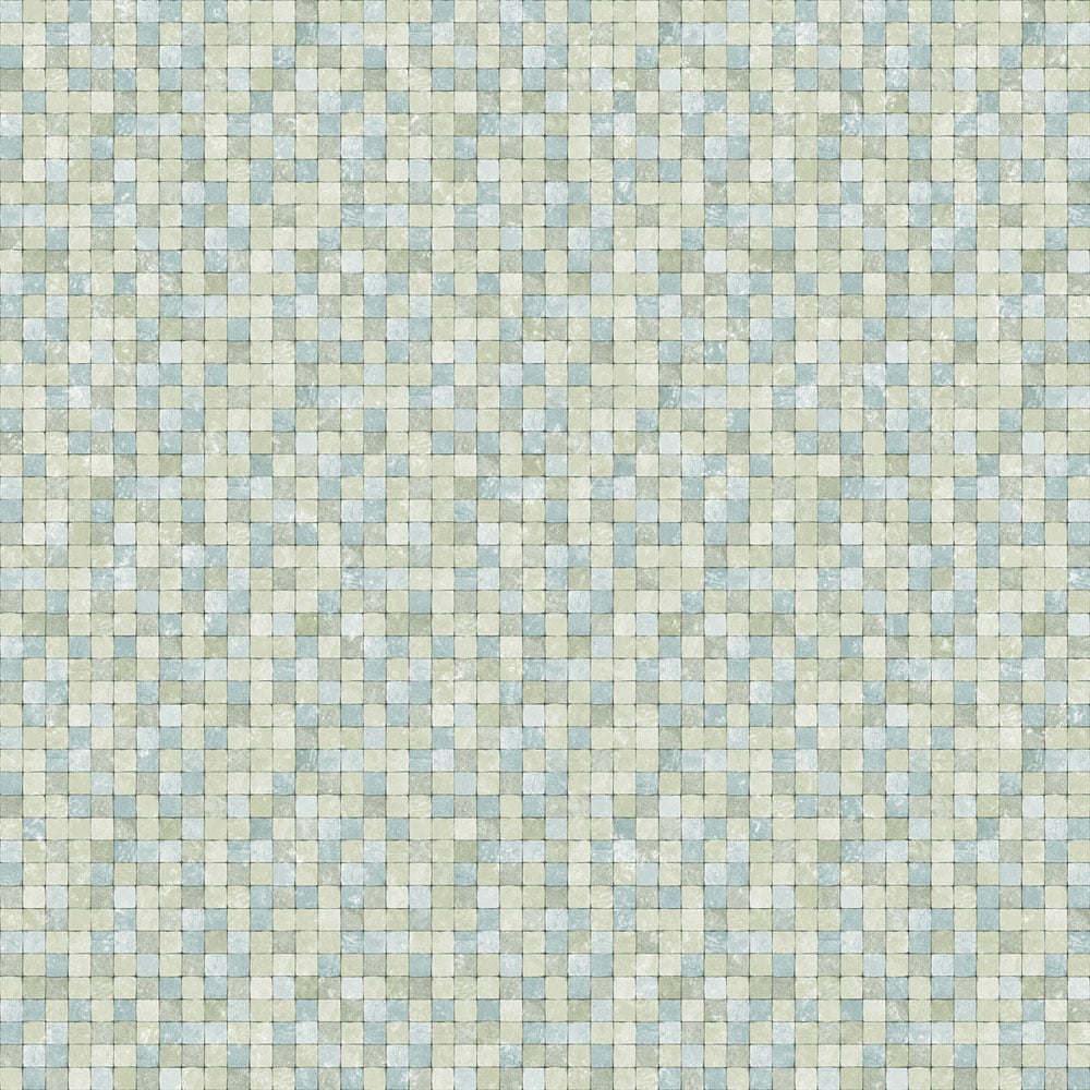 Galerie Natural FX Ceramic Tiles Green and Turquoise Wallpaper Image 1