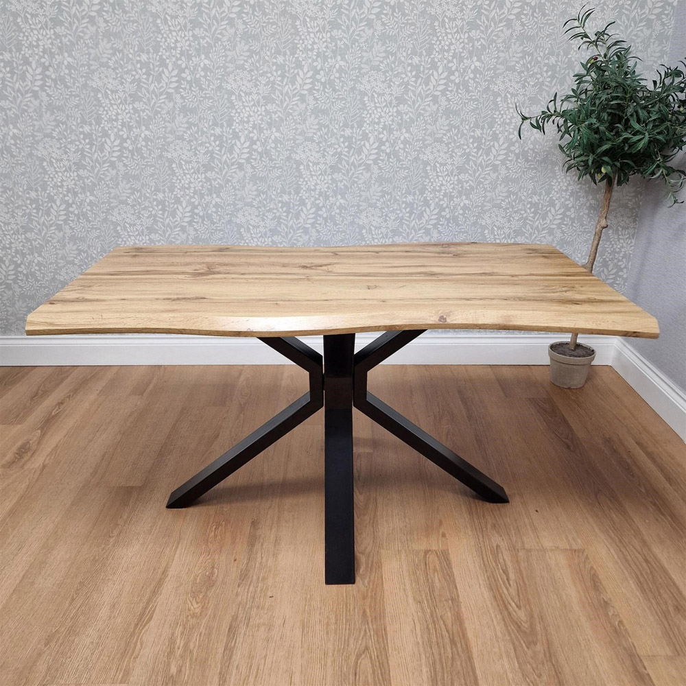 Portland 6 Seater Grey and Black Dining Table Set with Velvet Chairs and Wooden Benches Image 9
