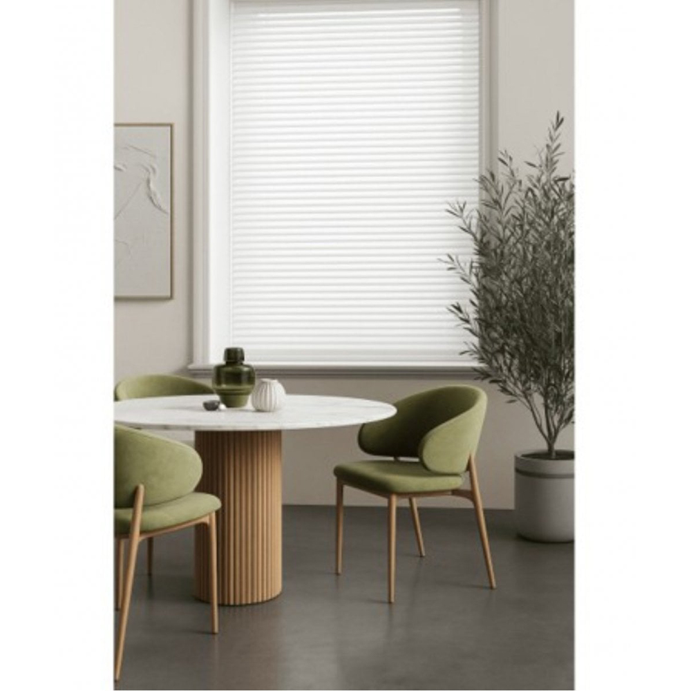 New Edge Blinds PVC Venetian Blind White 85cm Image 6