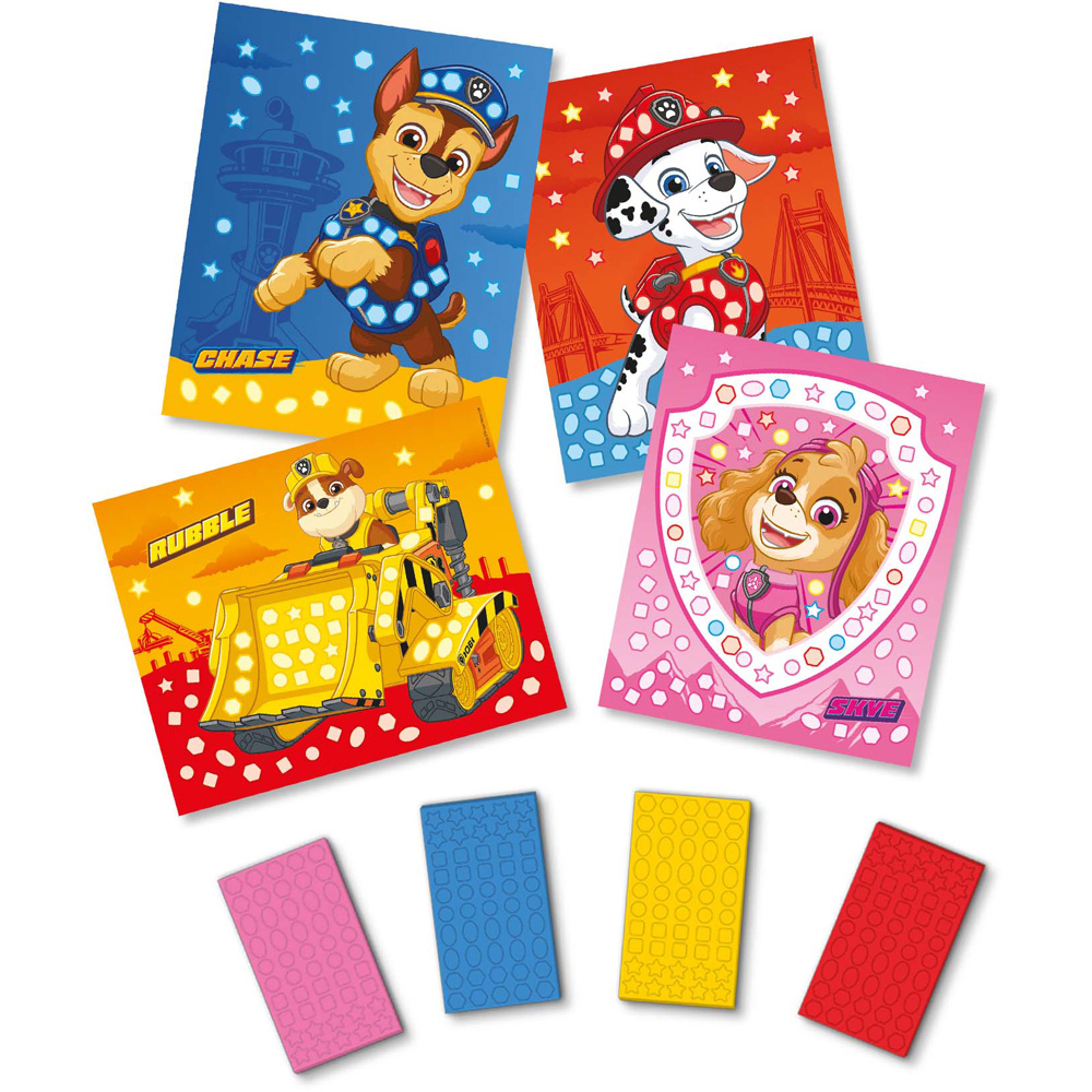 SES Creative Paw Patrol Colour and Shape Craft Set Image 2