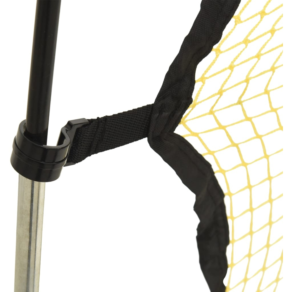 vidaXL Yellow Football Rebounder Net 6 x 4ft Image 6