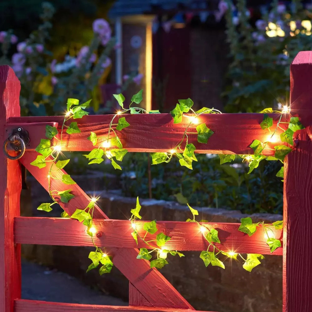 Garden Mile 3m Solar LED Ivy Warm White Garden Light Image 3