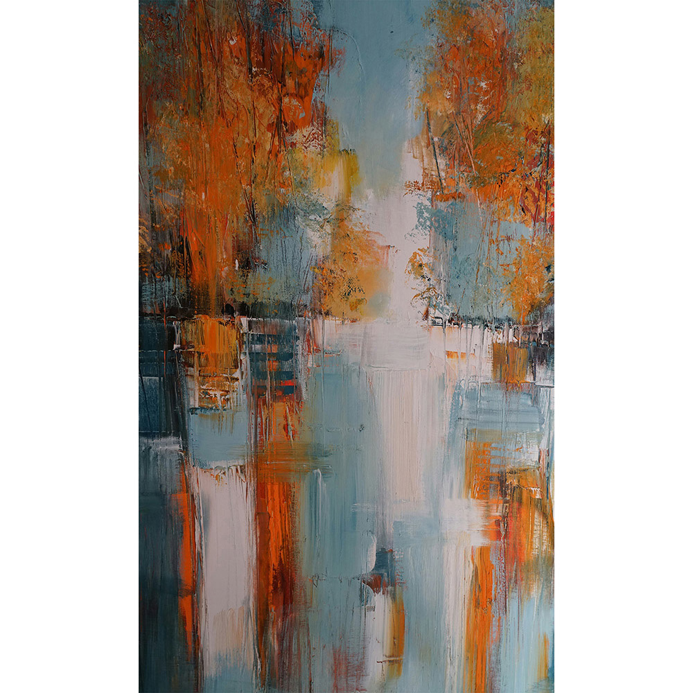 Mirrorstone Nexus 580W Autumn Lake Wi-Fi Infrared Heating Panel 595 x 995mm Image 4