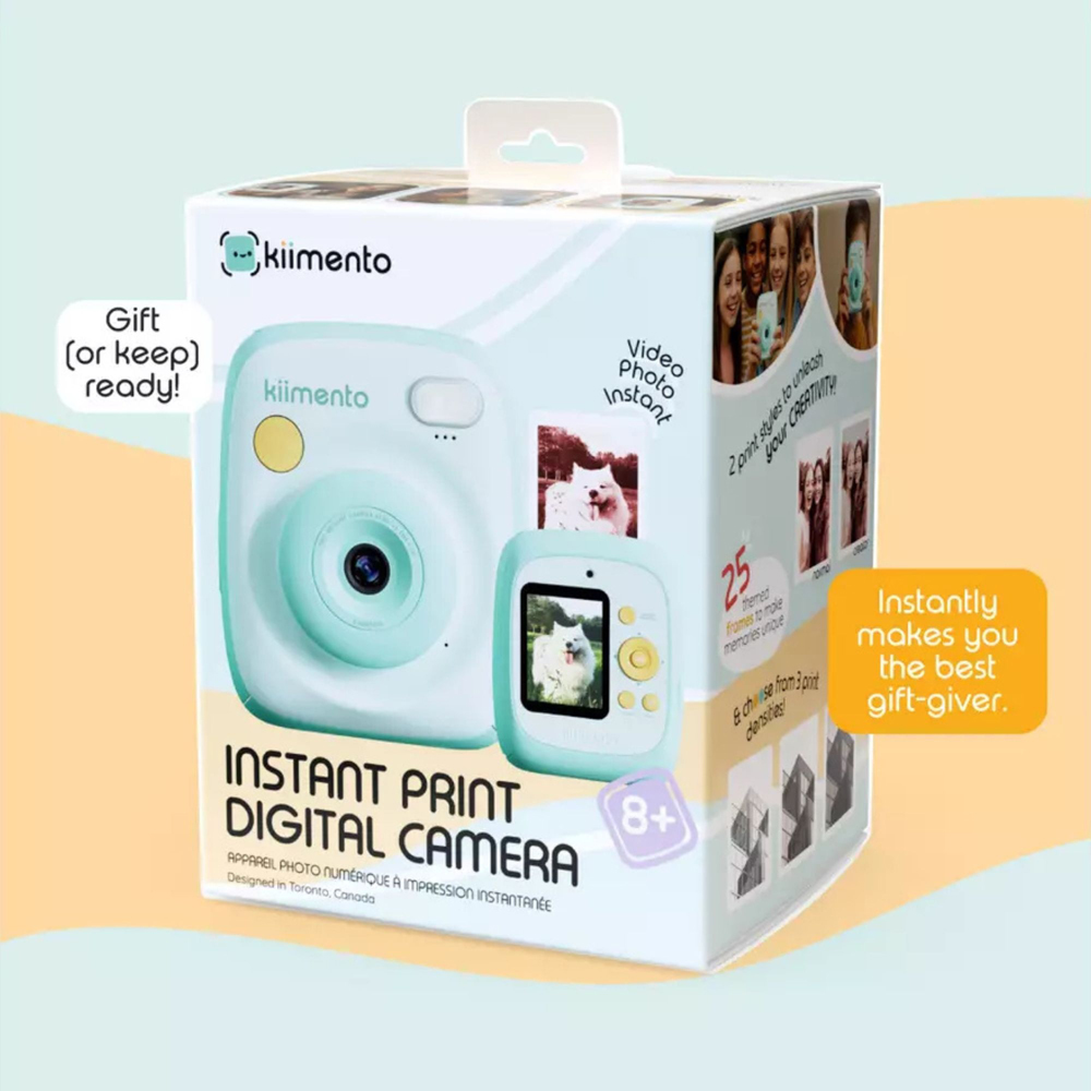 Kiimento Mint Kids Ink-Free Instant Print Digital Camera Image 5