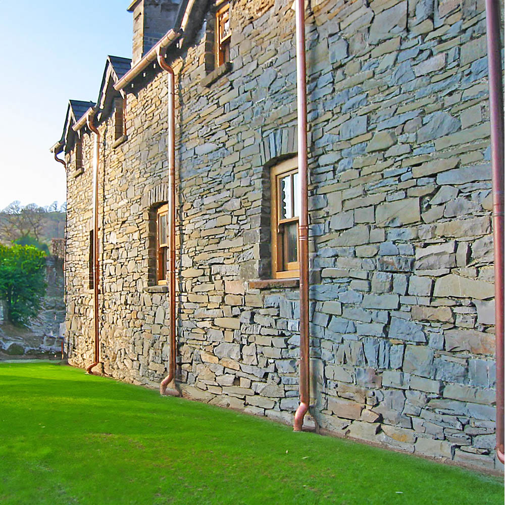 Metal Gutta Copper Downpipe Image 6