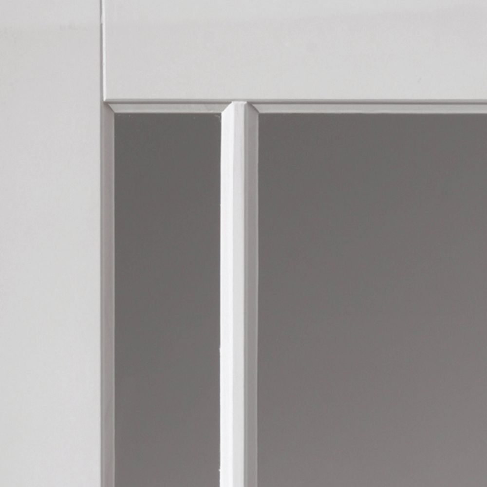 JB Kind Trinidad Classic White Glazed Internal Door 1981 x 762mm Image 3