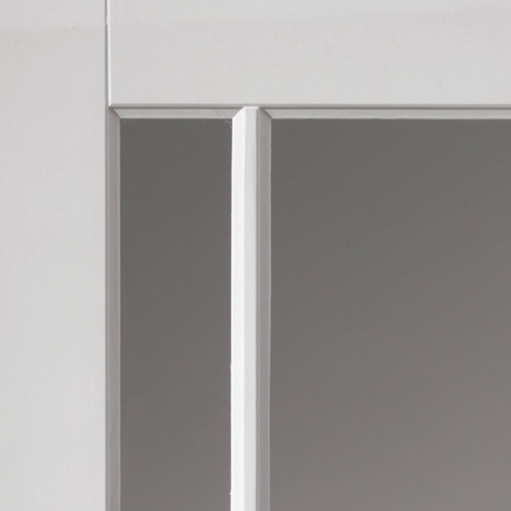 JB Kind Trinidad Classic White Glazed Internal Door 1981 x 838mm Image 3