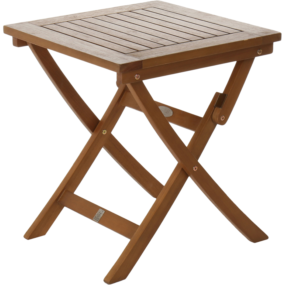 Charles Bentley Eucalyptus Small Folding Side Table Image 2