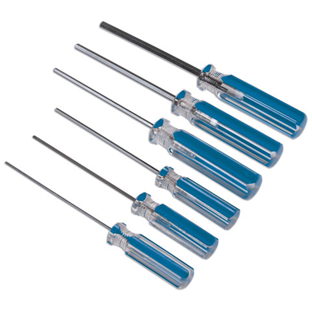 Laser 6 Piece Hex Screwdriver Set 1.5 - 5mm Image 3