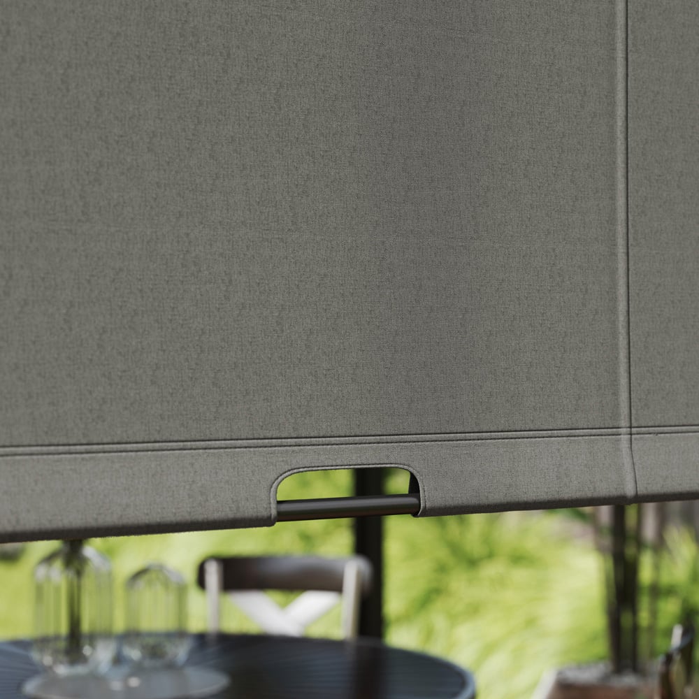 Outsunny 3 x 3m Grey Metal Pergola Gazebo Image 3