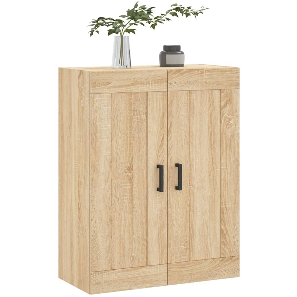 vidaXL 2 Door Sonoma Oak Wall Mounted Cabinet Image 4