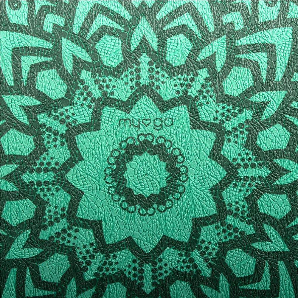 Myga Mandala Turquoise Yoga Wheel Image 2