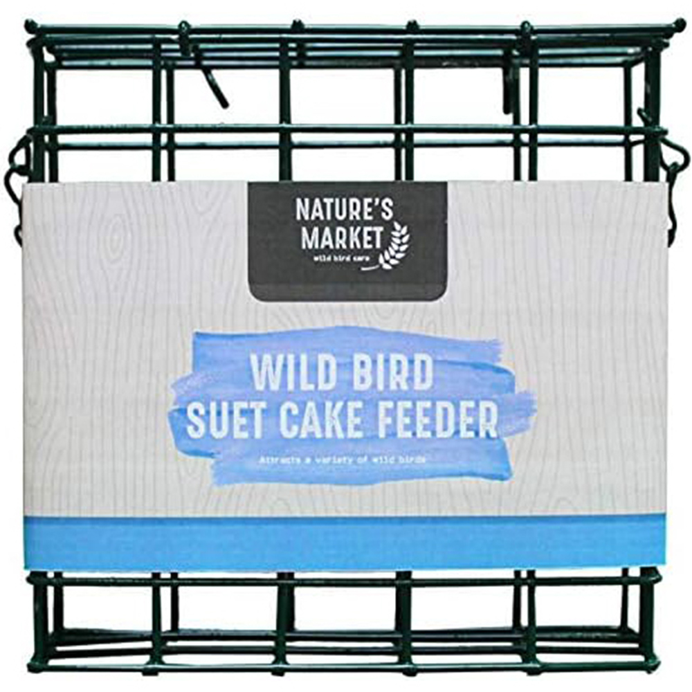 Marco Paul Green Suet Cake Bird Feeder Image 1