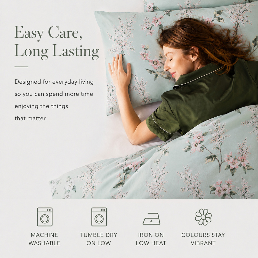 Florelle Sienna King Size Reversible Duvet Set Image 6